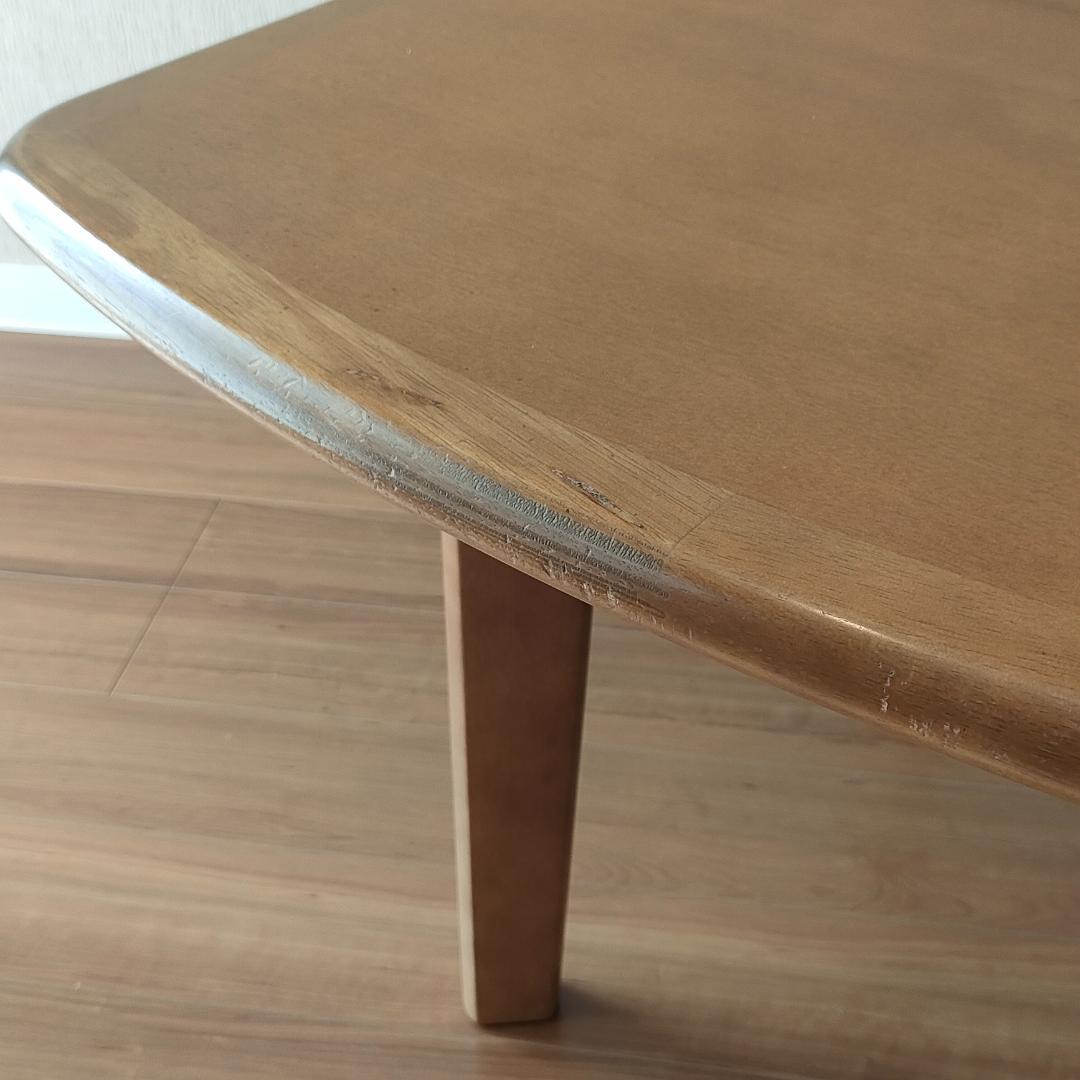 マルニ木工　伸長式　ダイニングテーブルセット　椅子2脚付き