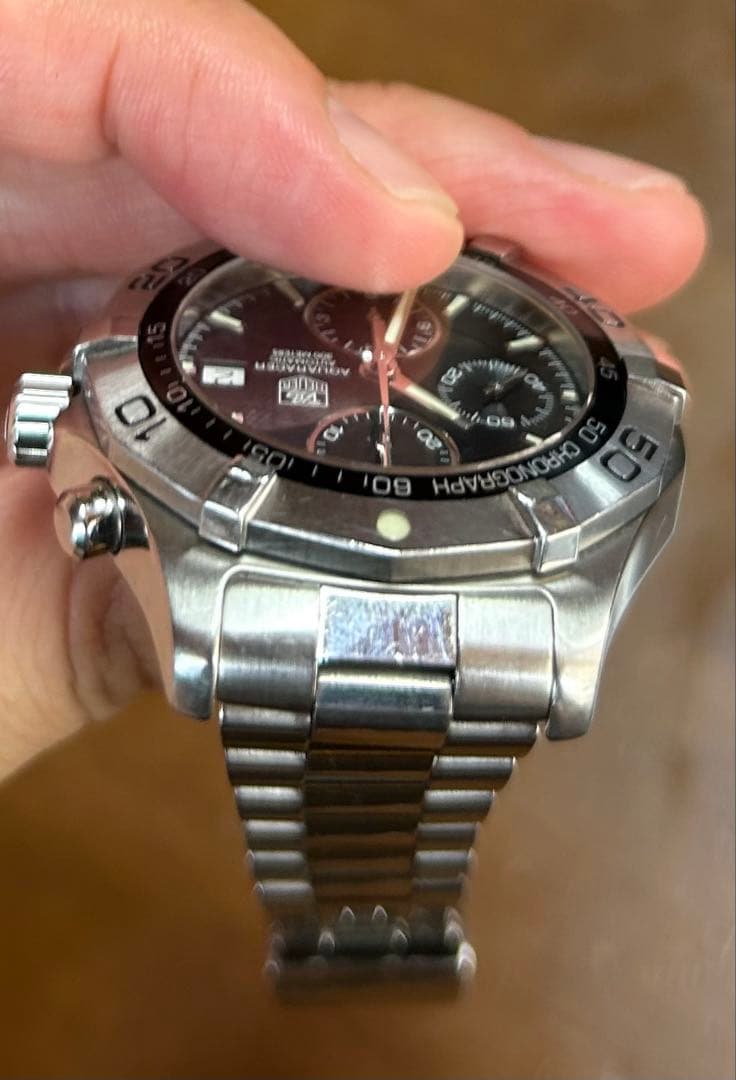 TAG Heuer Aquaracer クロノグラフ　CAF2110BA0809