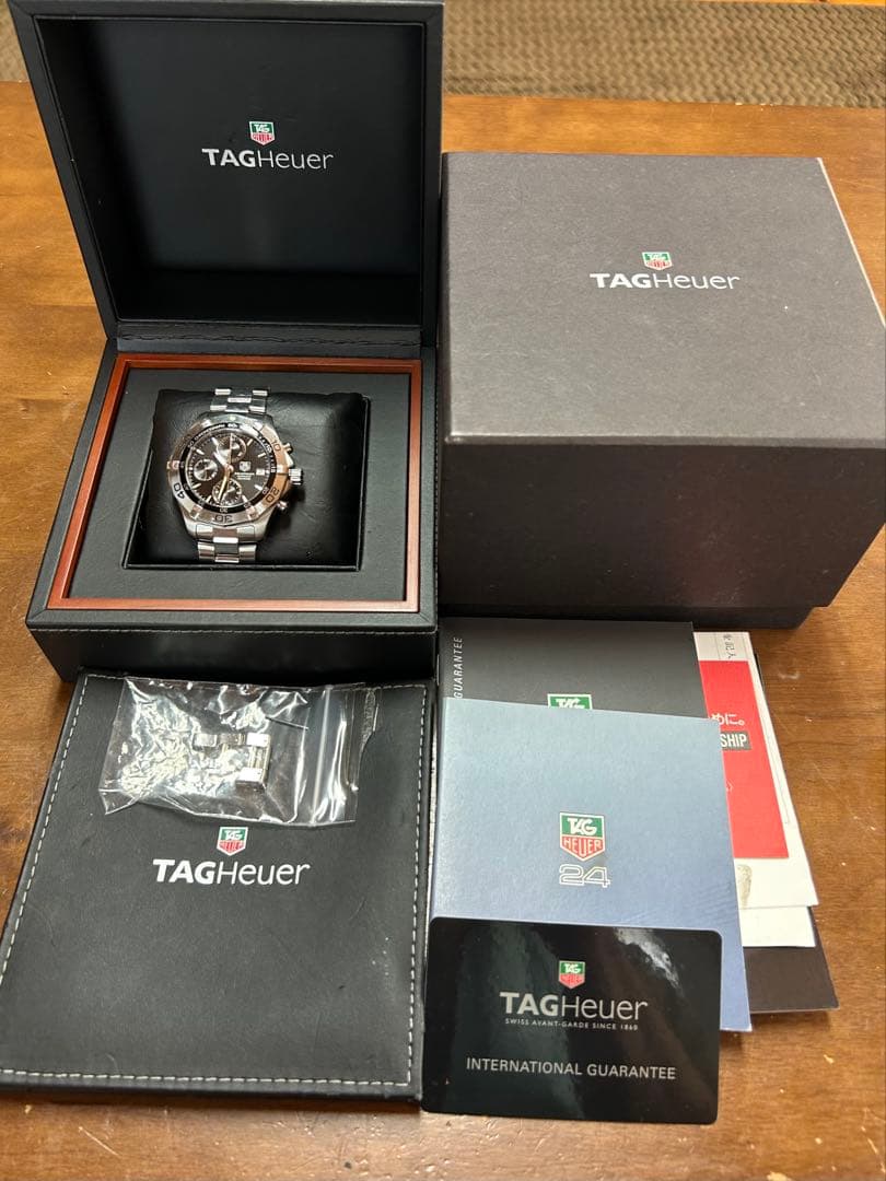 TAG Heuer Aquaracer クロノグラフ　CAF2110BA0809