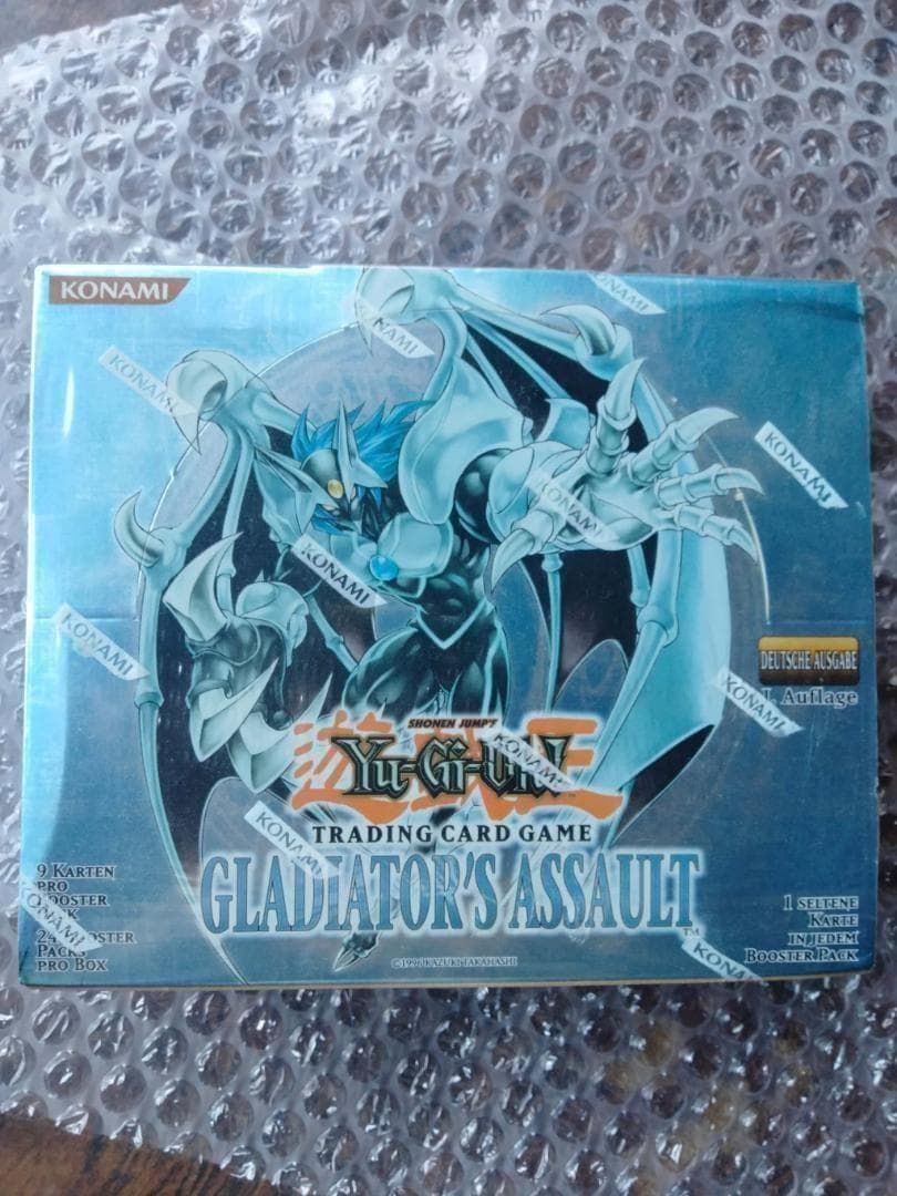 遊戯王 引退 グラディエイターズ・アサルト GLAS ドイツ box - メルカリ