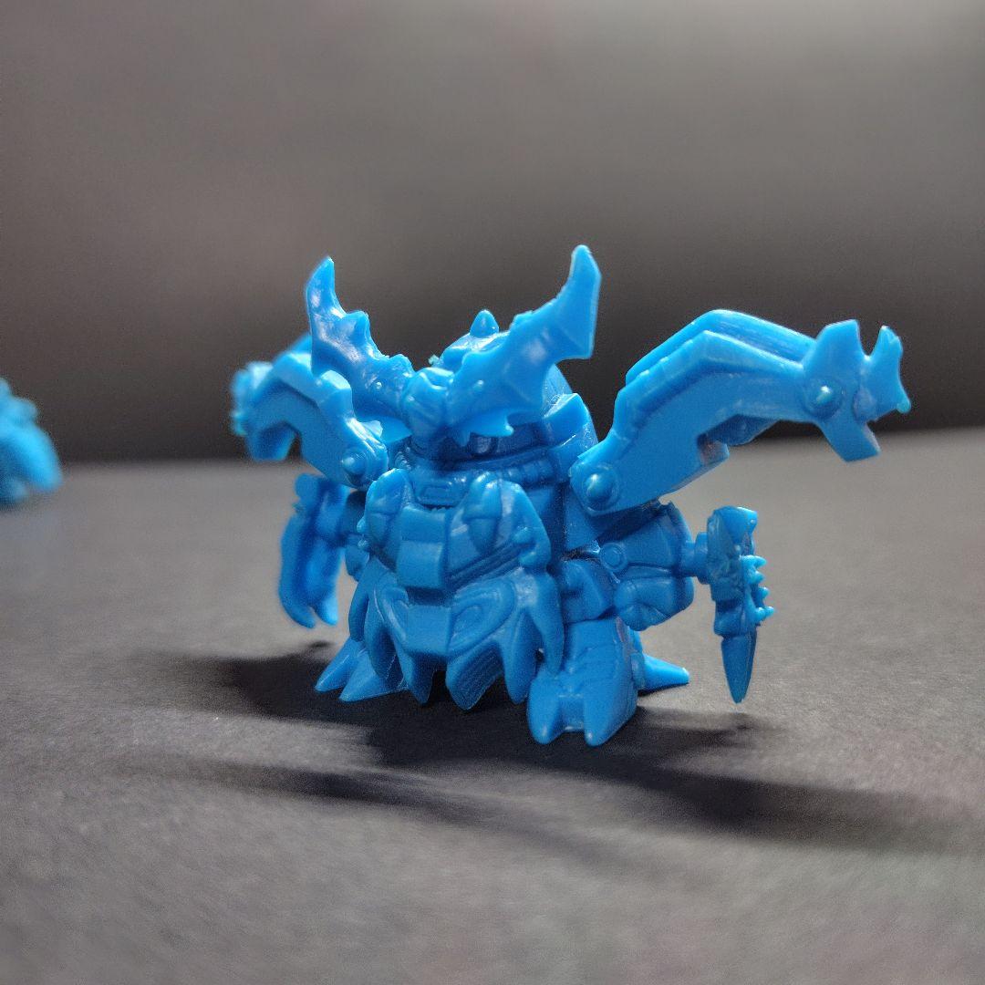 ガン消し　復活闇将軍　青揃い6体セット