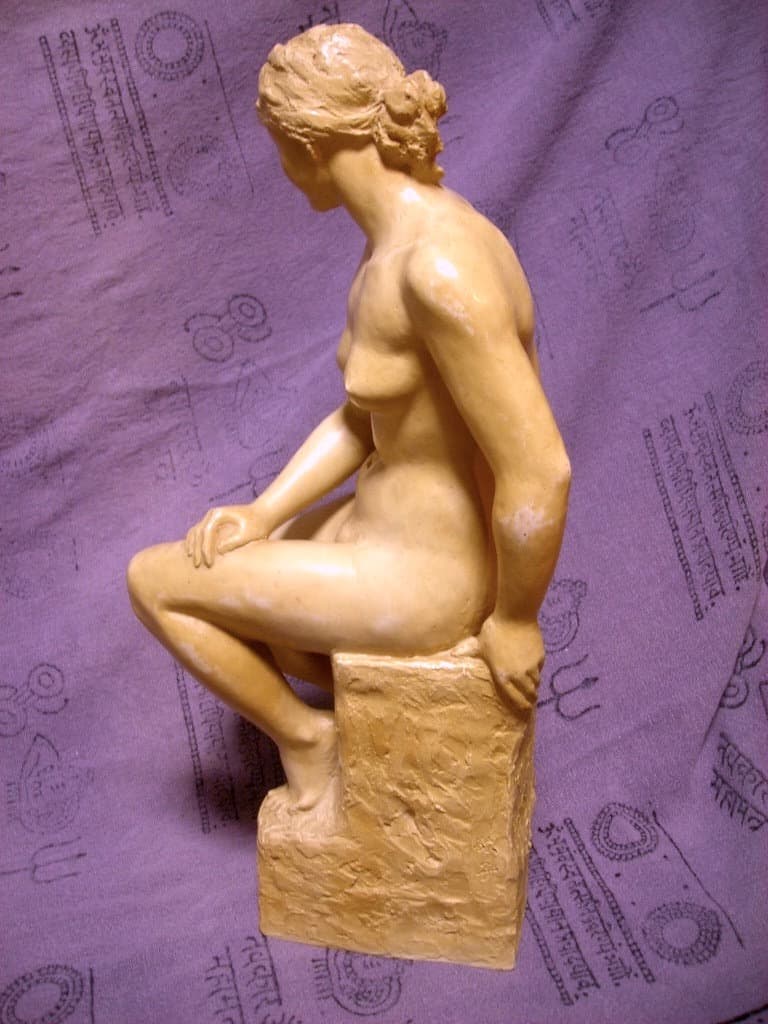 DANYA　石膏像★敬子★裸婦座像★★★