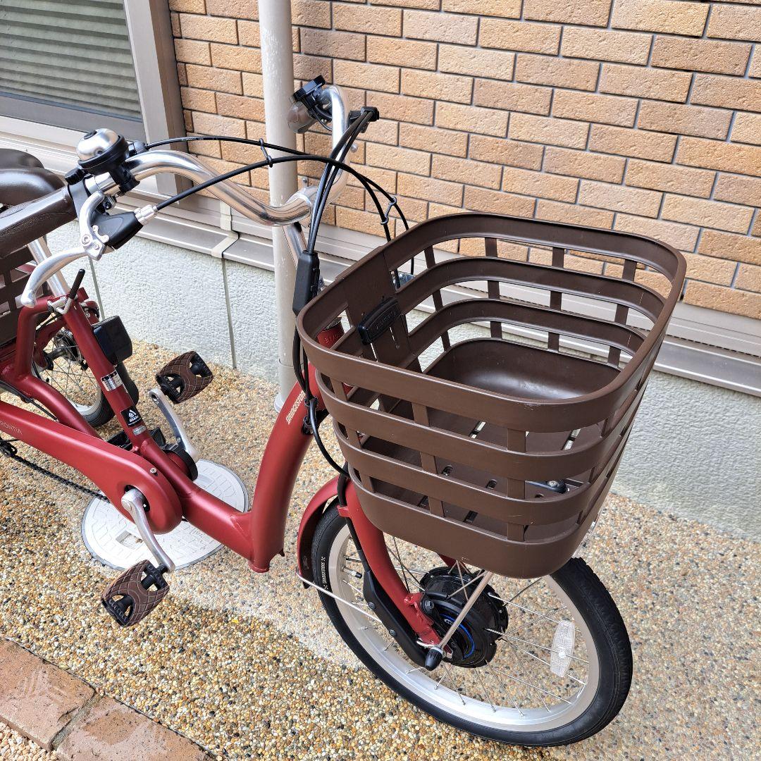週末値下げ(送料込み)　　美品　ブリヂストン 電動アシスト　20ラクットワゴン