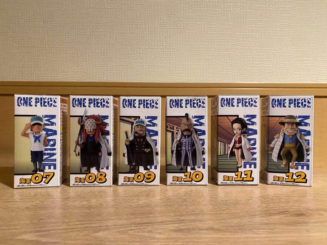 【SALE】フルセット 海軍 コレクタブル フィギュア ワンピース 稀少