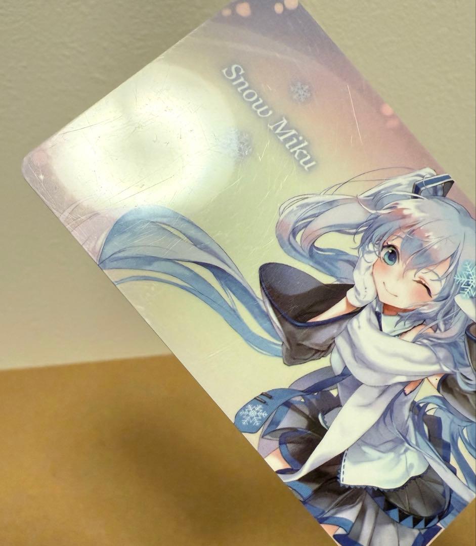 初音ミク　雪ミク　コレクションカード　スカイタウン