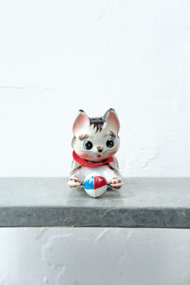 ブリキ 猫 ゼンマイ