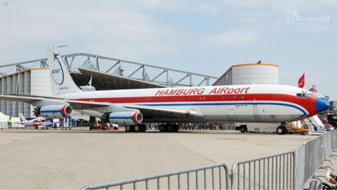 ルフトハンザ航空 B707-430 Aviationtag 特殊柄