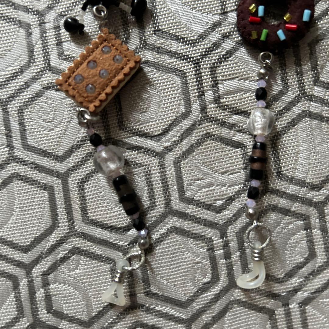 お値下げ アルベロベロ 可愛い飾り、眼鏡ホルダー 新品