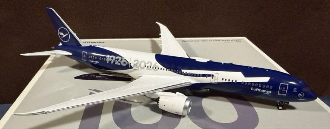 ルフトハンザ航空 B787-9 特別塗装 1/400 飛行機模型 - メルカリ