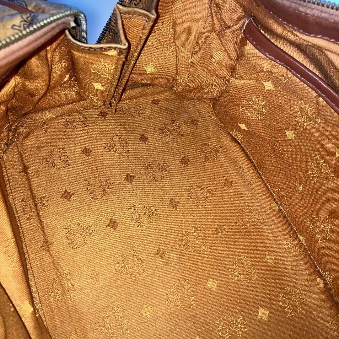 【ヴィンテージ】MCM ヴィセトス ミニボストン ハンドバッグ