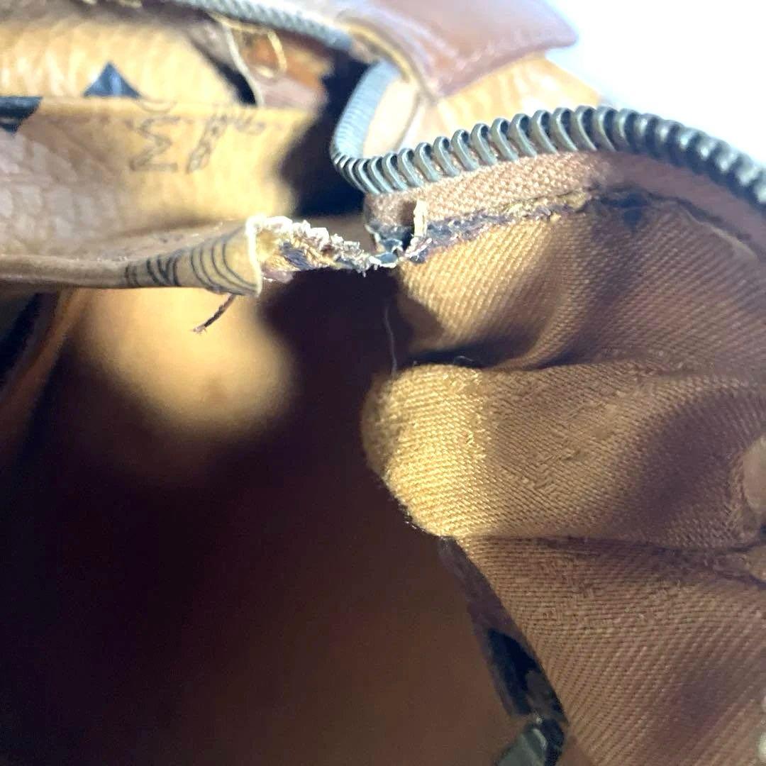 【ヴィンテージ】MCM ヴィセトス ミニボストン ハンドバッグ