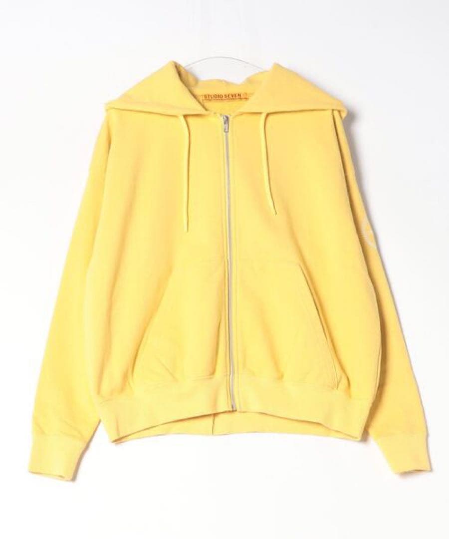 STUDIO SEVEN スタジオセブン パーカー イエロー Lサイズ