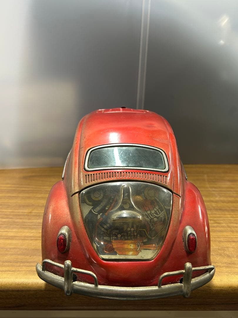 萬代屋 旧バンダイ フォルクスワーゲン　ビートル　ブリキ 日本製 バンダイ
