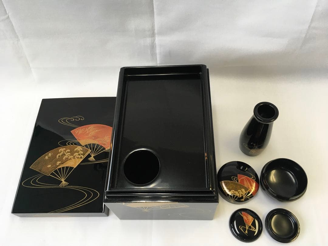 利休箱 輪島塗 祥明 箱瀬淳一作