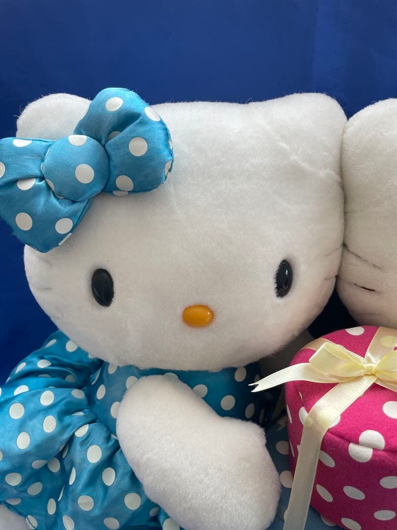 キティ ミミィ 28thバースデー 大きなぬいぐるみ　希少　ハローキティ　非売品