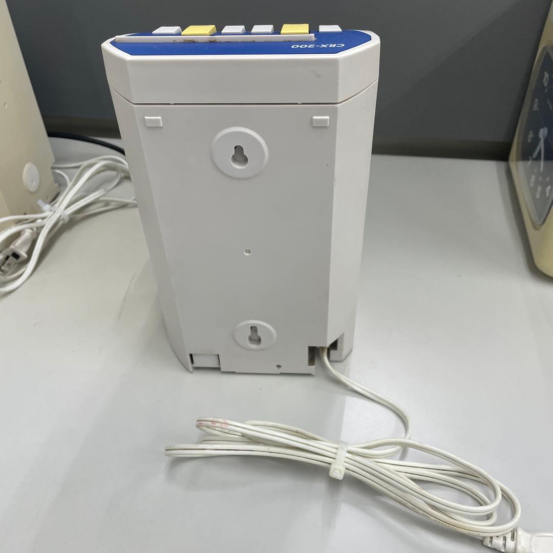 アマノ　AMANO タイムカード　タイムレコーダー　CRX−200