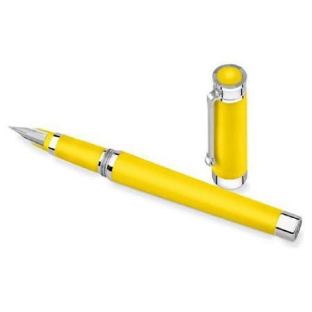 廃盤・未使用】モンテグラッパ 万年筆 パローラ イエロー 字幅[F]