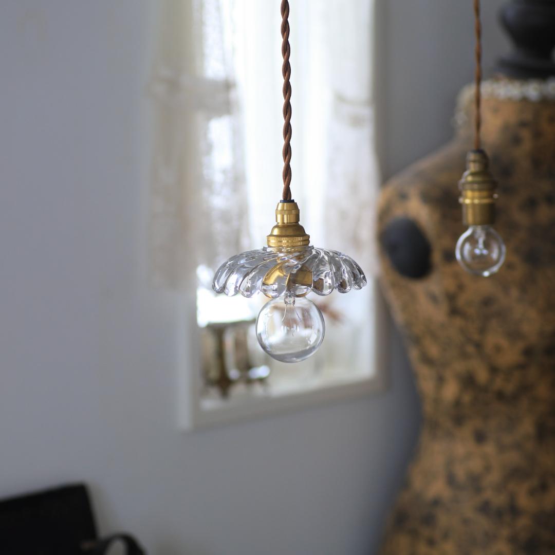 フランスアンティーク オールドバカラ ミニシェード/シャンデリア