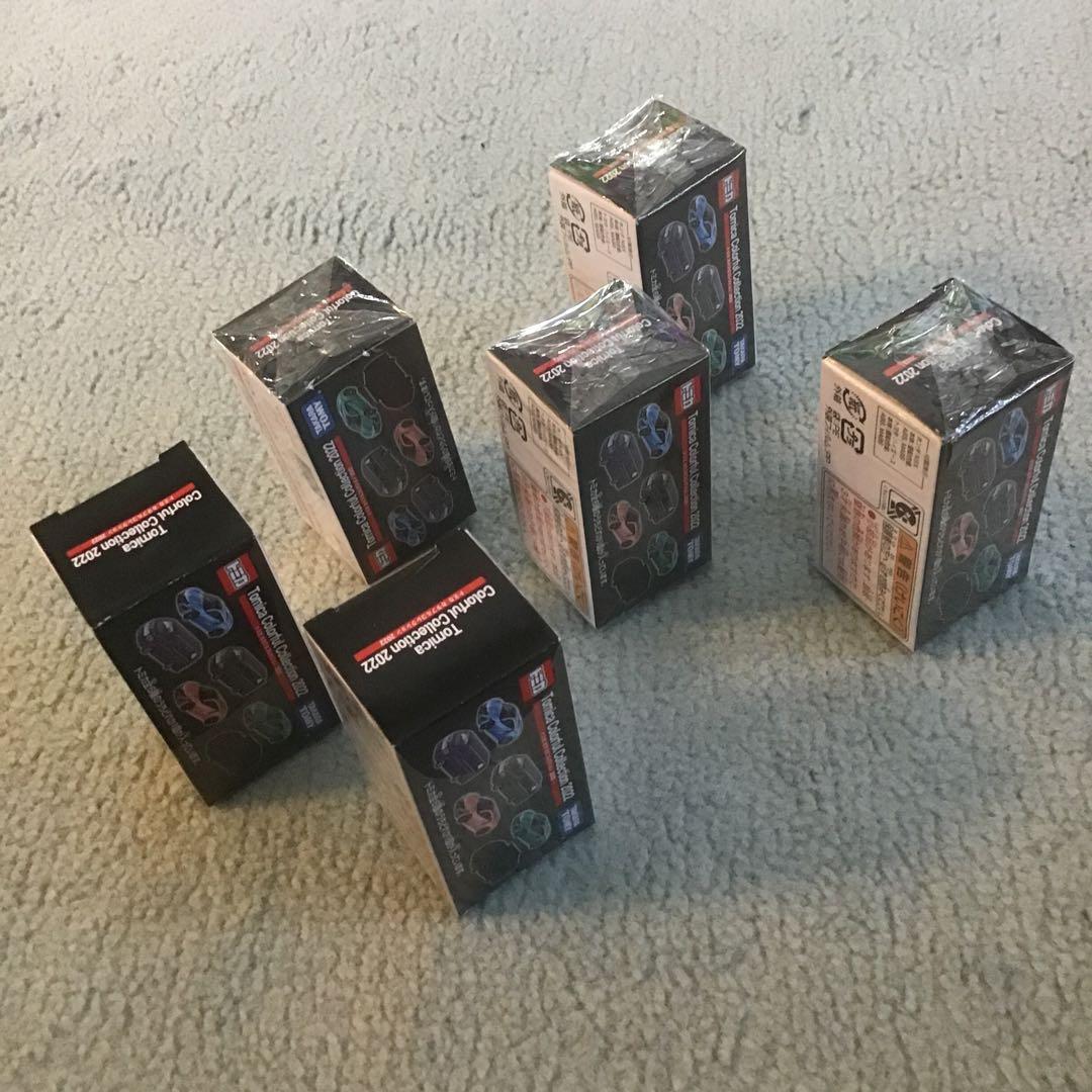 タカラトミー トミカ カラフルコレクション 2022 6個セット