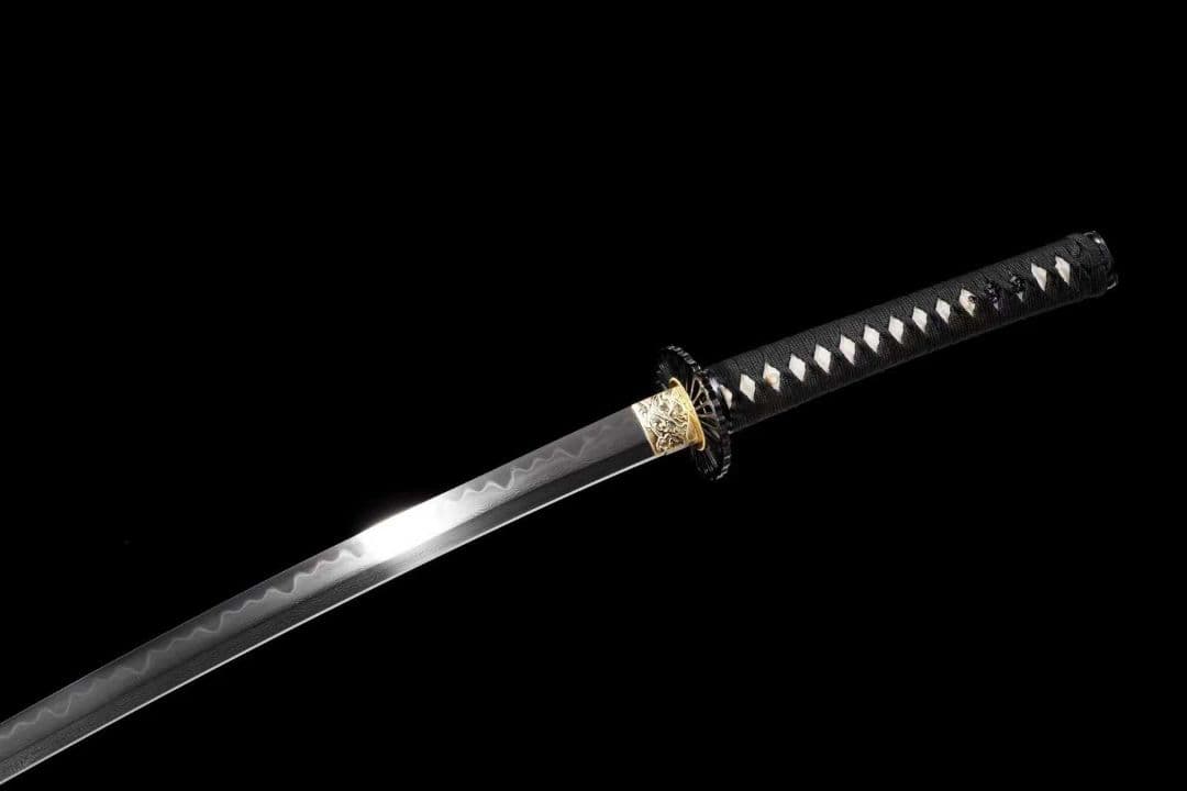 【黒前線】古兵器 刀装具 日本刀　模造刀 居合刀 武士道 鑑賞用 美術刀 贈り物