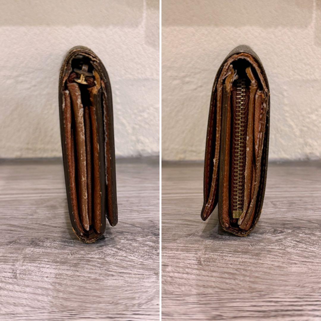 LOUIS VUITTON ルイヴィトン☆モノグラム トレゾール 二つ折り財布