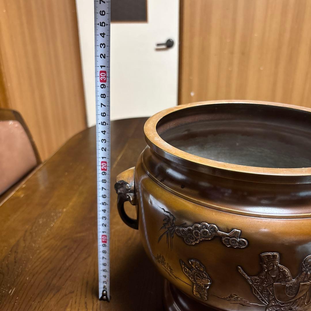 金属製火鉢 2点セット - メルカリ