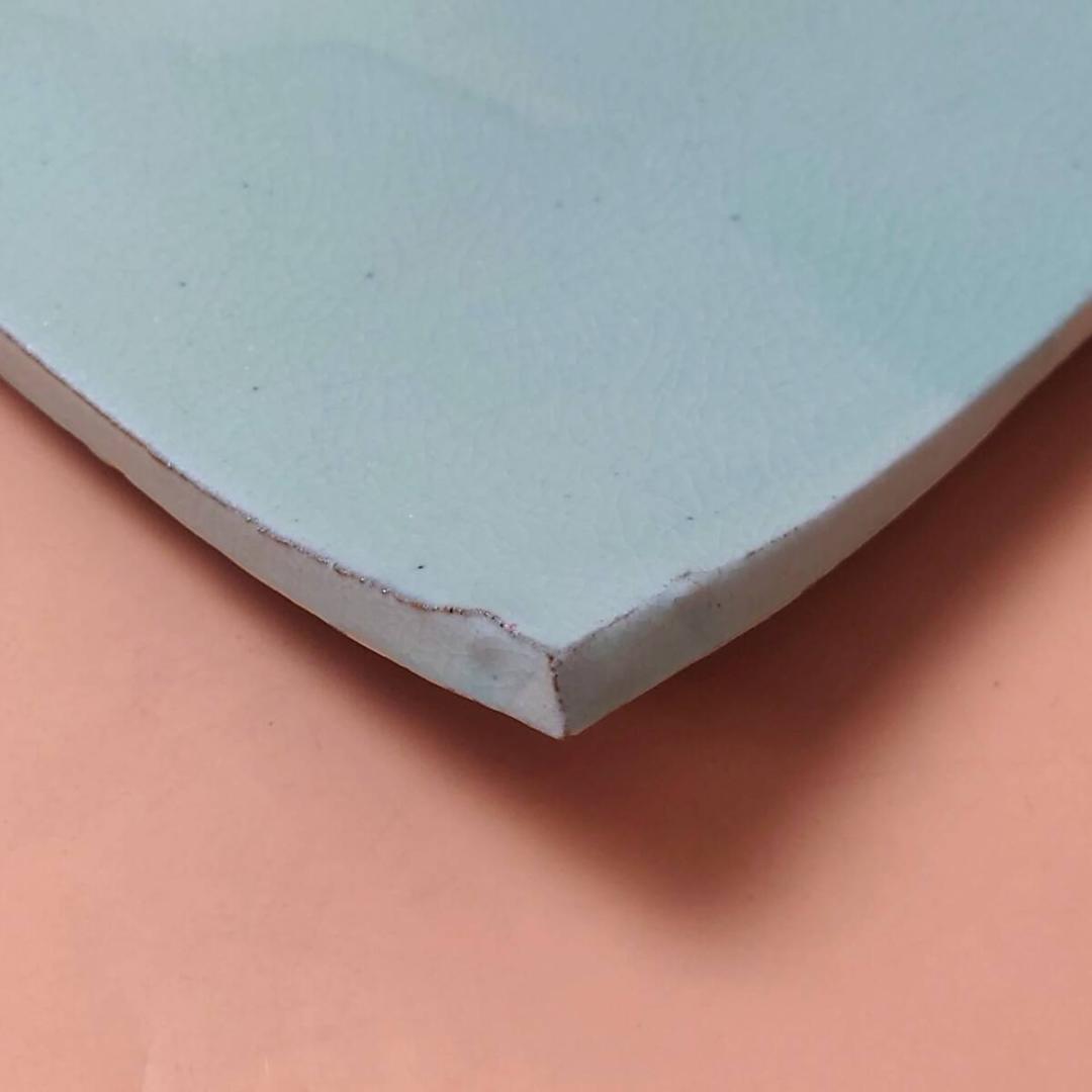 現状品】 陶器 大皿 銘あり 房山作？ 辰山作？ 秀貞 ？ 美術品