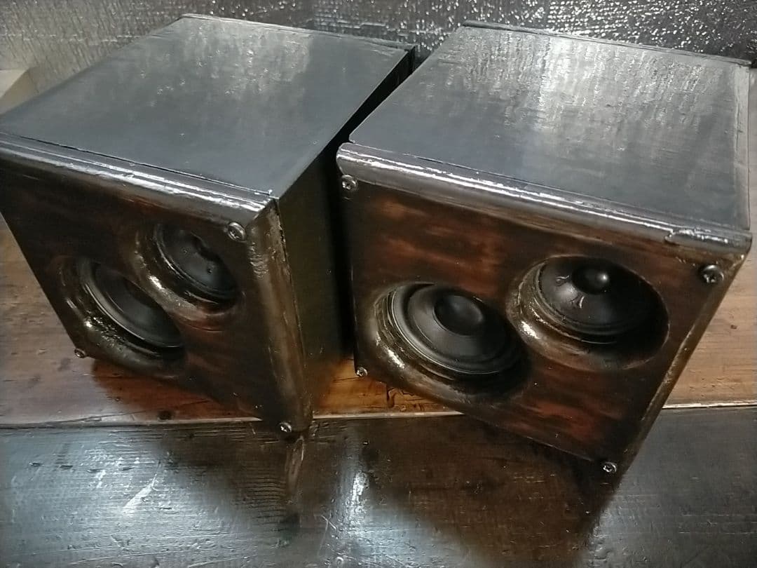 自作040】2way-VCCコンパクトキューブスピーカーLimited