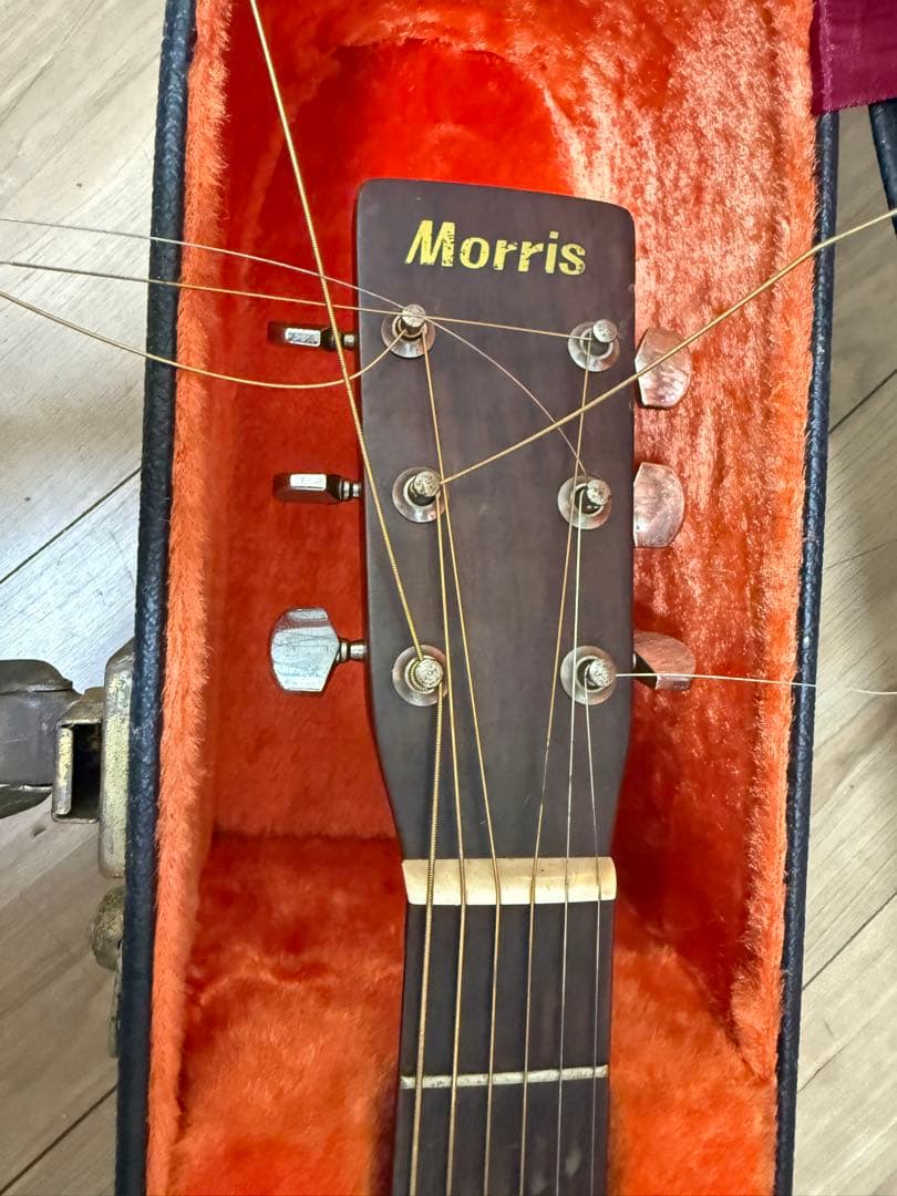 Morris F-18アコースティックギター ケース付き 1974？