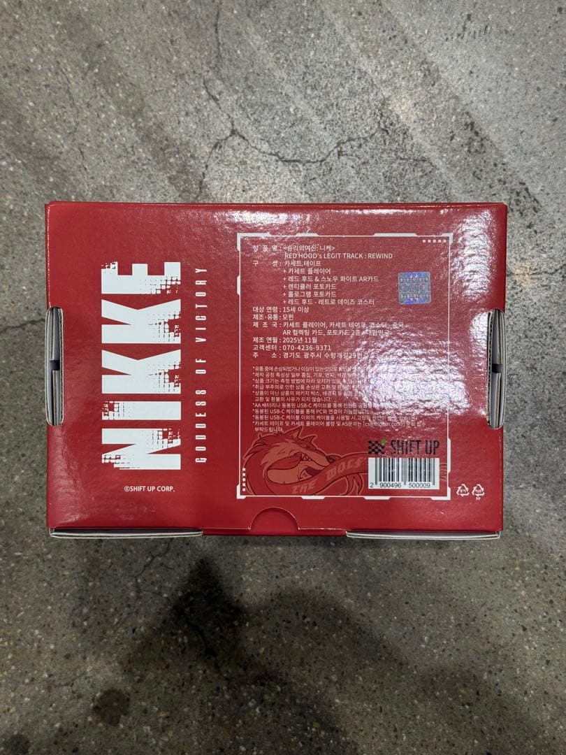 NIKKE レッドフード レコード トラック REWIND 韓国 AGF2025