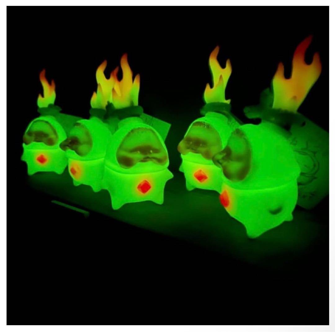 植田明志 ソフビ ファイヤーエレメント アートトイ