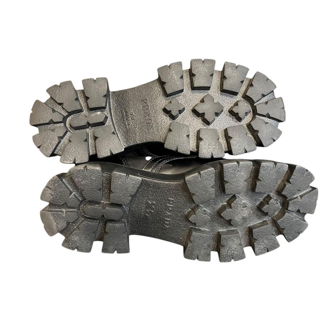 PRADA プラダ　モノリス　紐靴　28cm