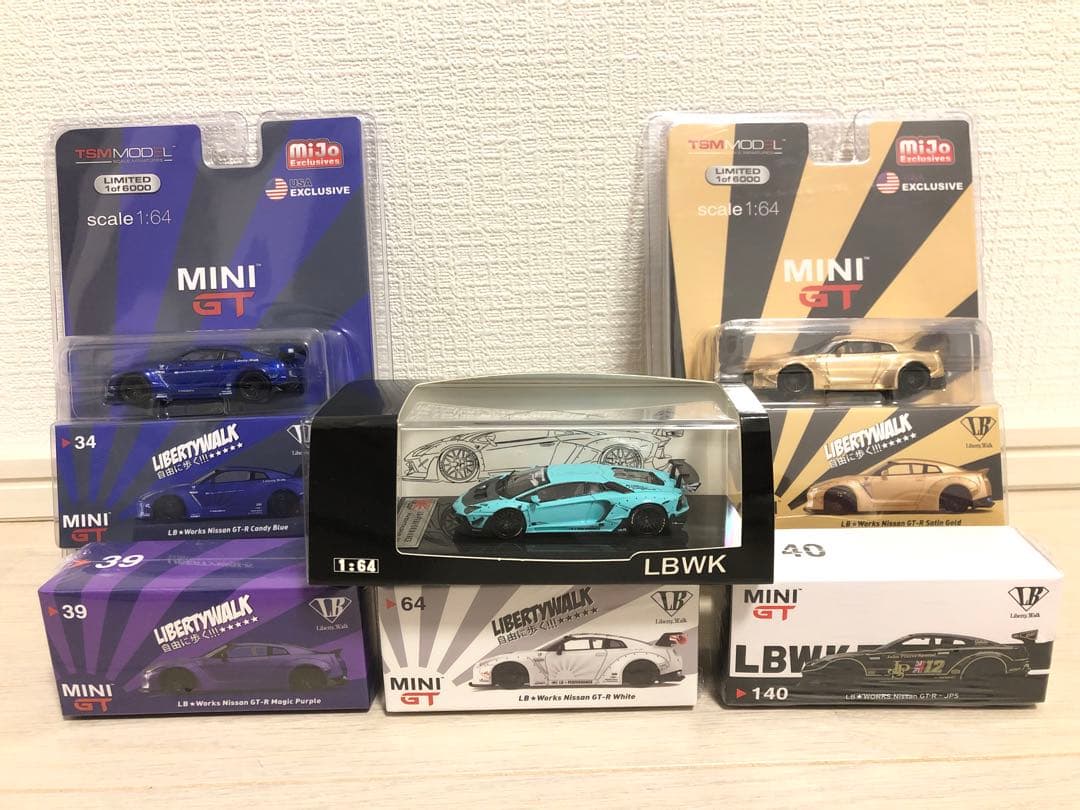 MINI GT LBWK 6台セット