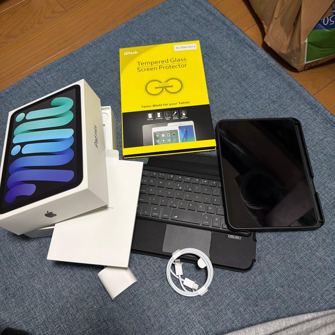 バッテリー100% iPad mini 6 256GB WIFI ほぼ未使用美品 バッテリー100% iPad mini 6 Cellular 256GB ケース 【公式通販】
