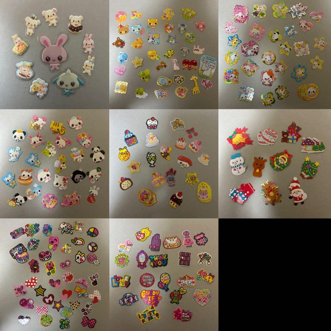 平成 レトロ フレークシール おはじきシール レア 希少 当時物 大容量