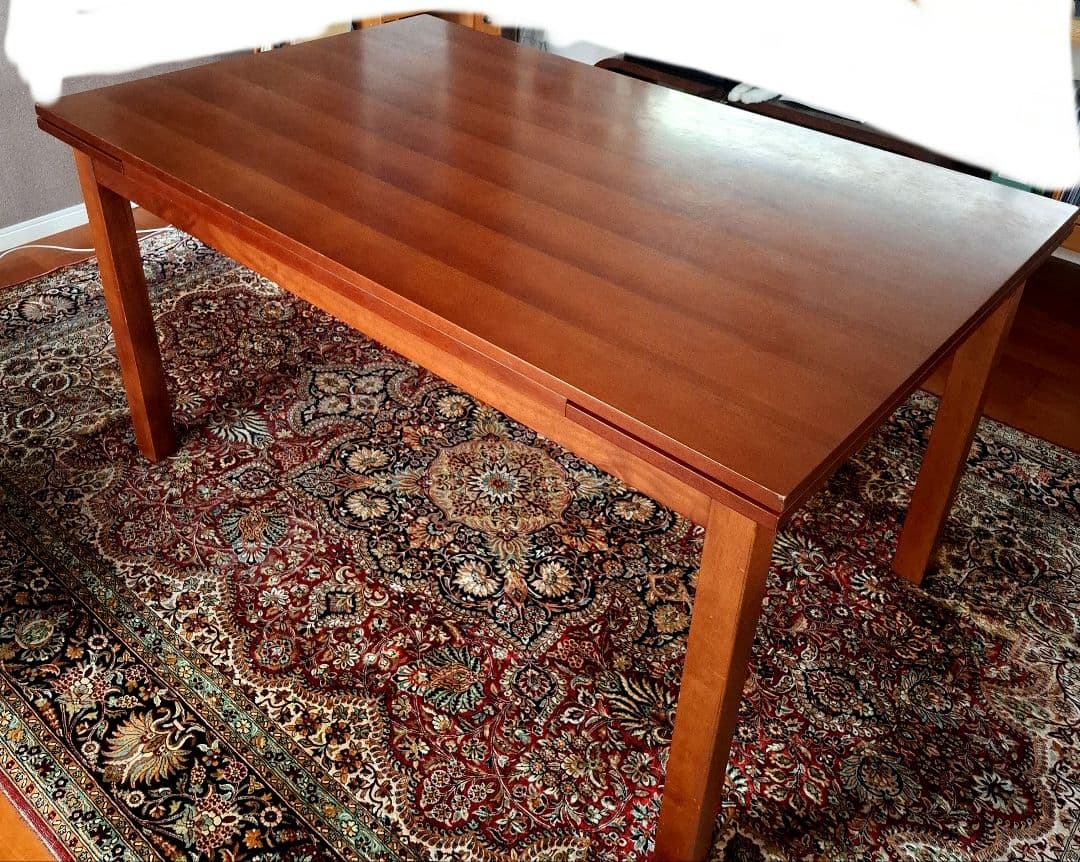 無印良品　伸長式ダイニングテーブル