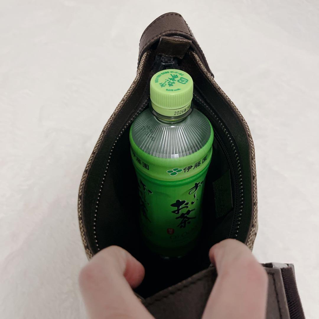 GUCCI GG柄キャンバス ショルダーバッグ ベージュ 122793