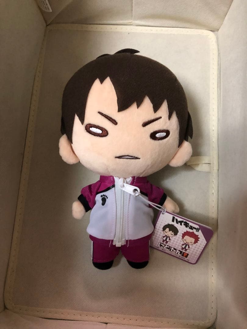 おおきいにとたん牛島若利にとたんハイキュータグ付き