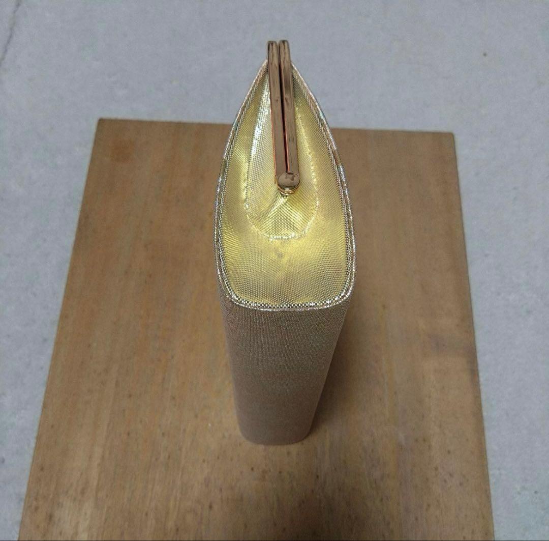 草履とバッグのセット Lサイズ ゴールド