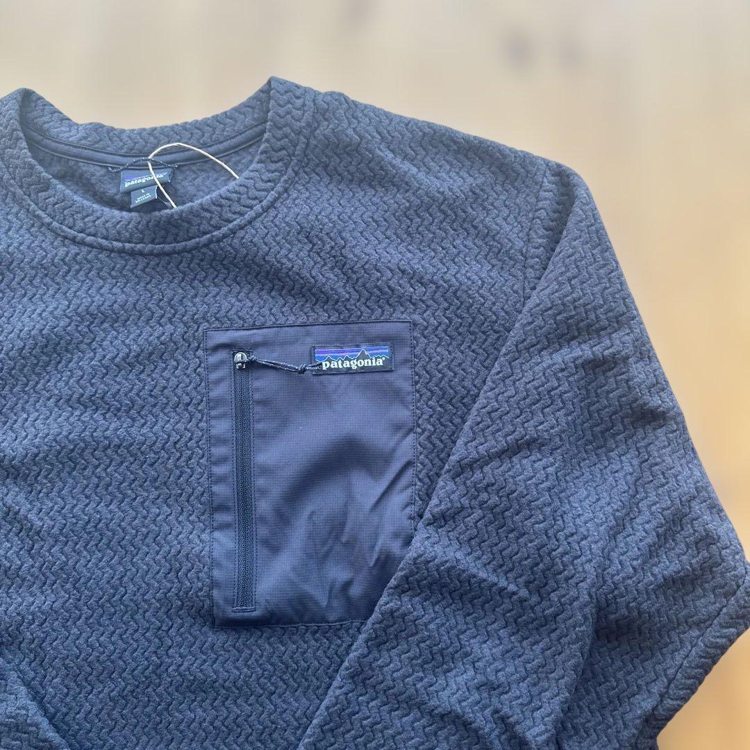 パタゴニア メンズ・R1 エア・クルー ブラック L