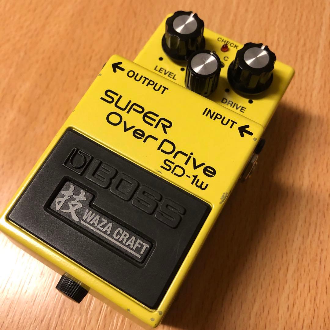 BOSS SUPER Over Drive SD-1W ボス 技 - メルカリ