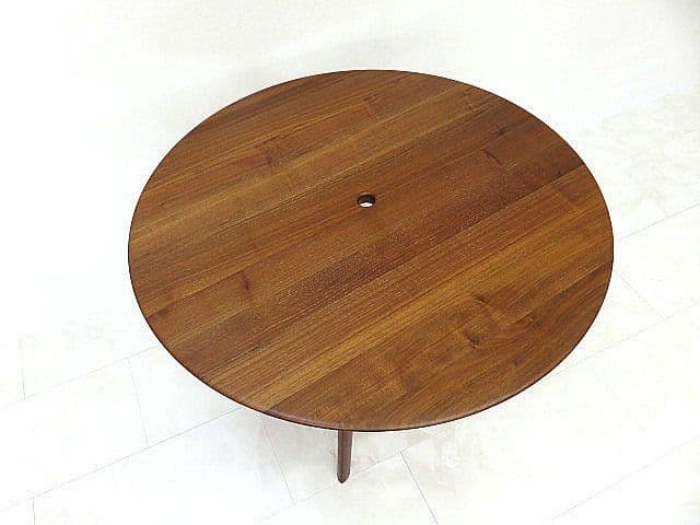 展示品 タイム＆スタイル Opus オーパス ウォールナット ラウンドテーブル