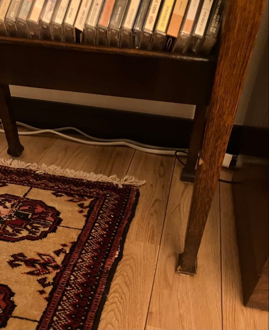 最終お値下げ⭐︎イギリスヴィンテージ木製マガジンラック