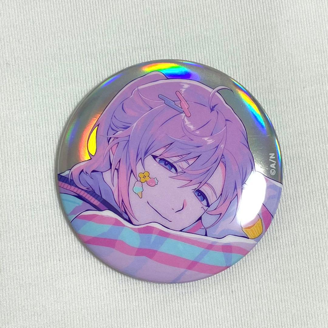ChroNoiR ニューレトロスタイル オーロラ缶バッジ 葛葉 にじさんじ