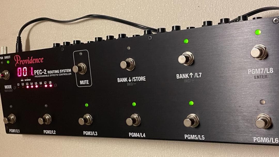 Providence PEC-2 エフェクトループコントローラー 箱 アダプタ