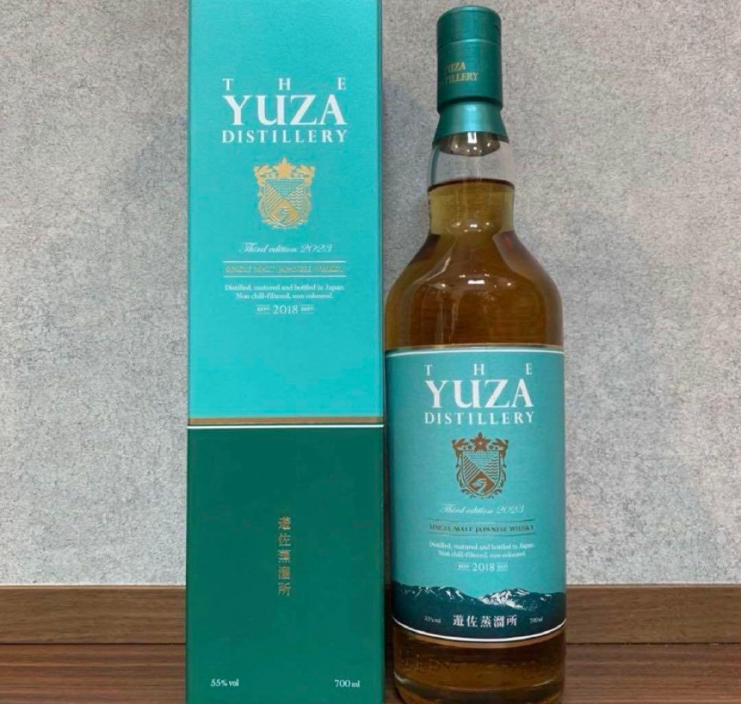 遊佐蒸溜所 YUZA/サードエディション/シングルモルト/2024 3本飲み比べ
