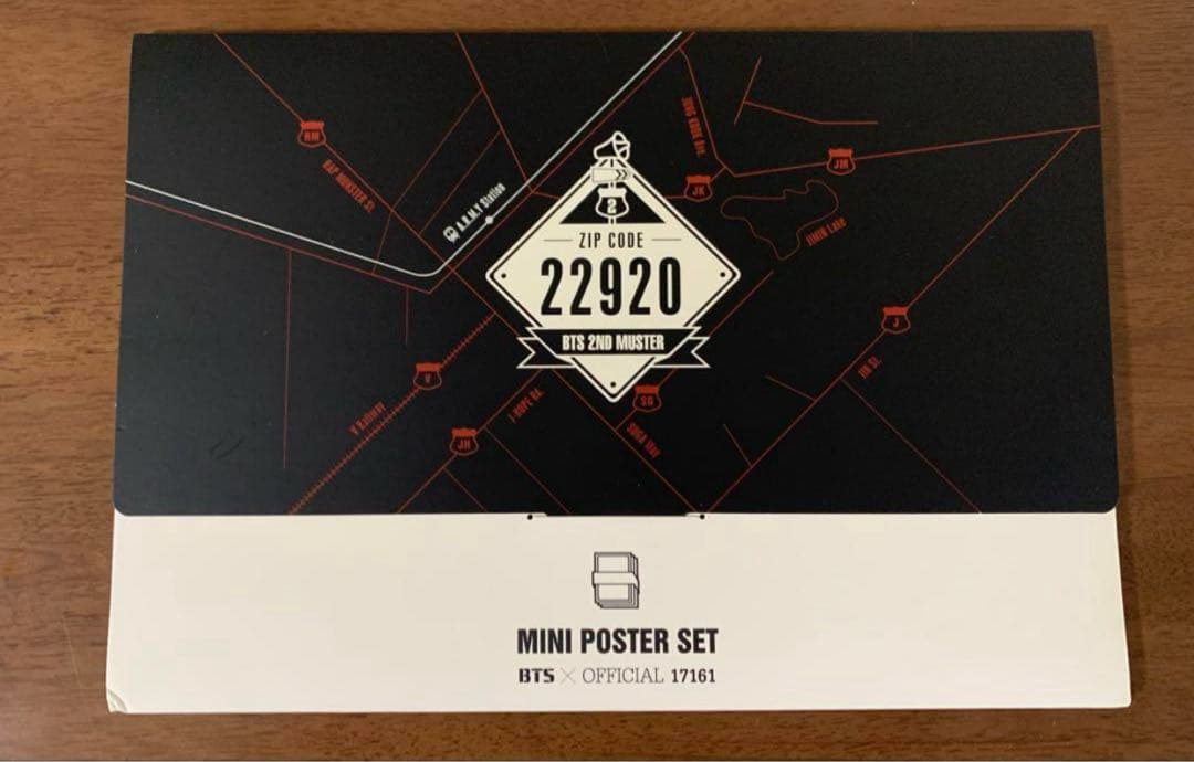 BTS 2nd muster 公式ミニポスターセット 8枚