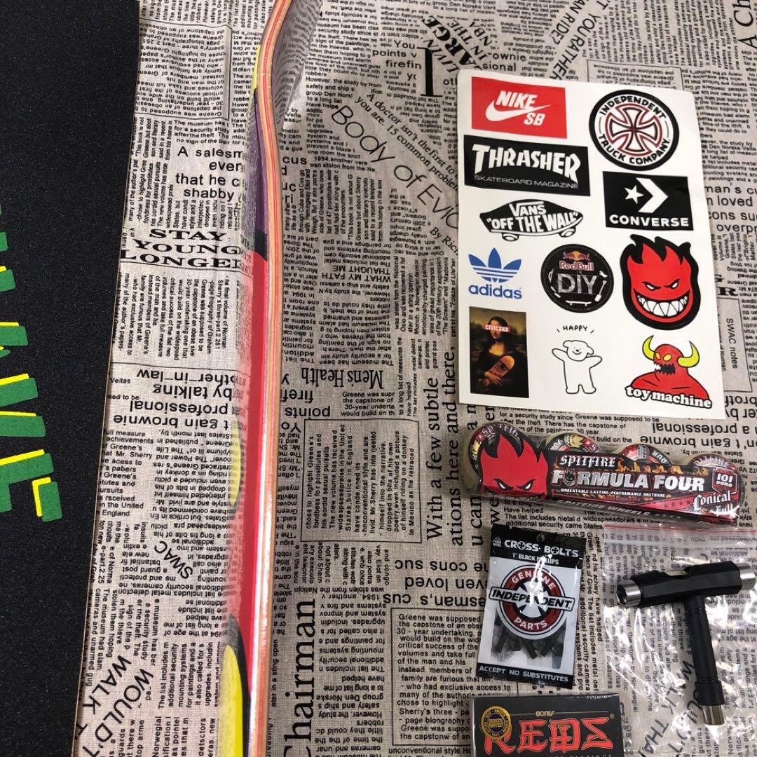 スケボー デッキデッキ セット 8.0 toy machine