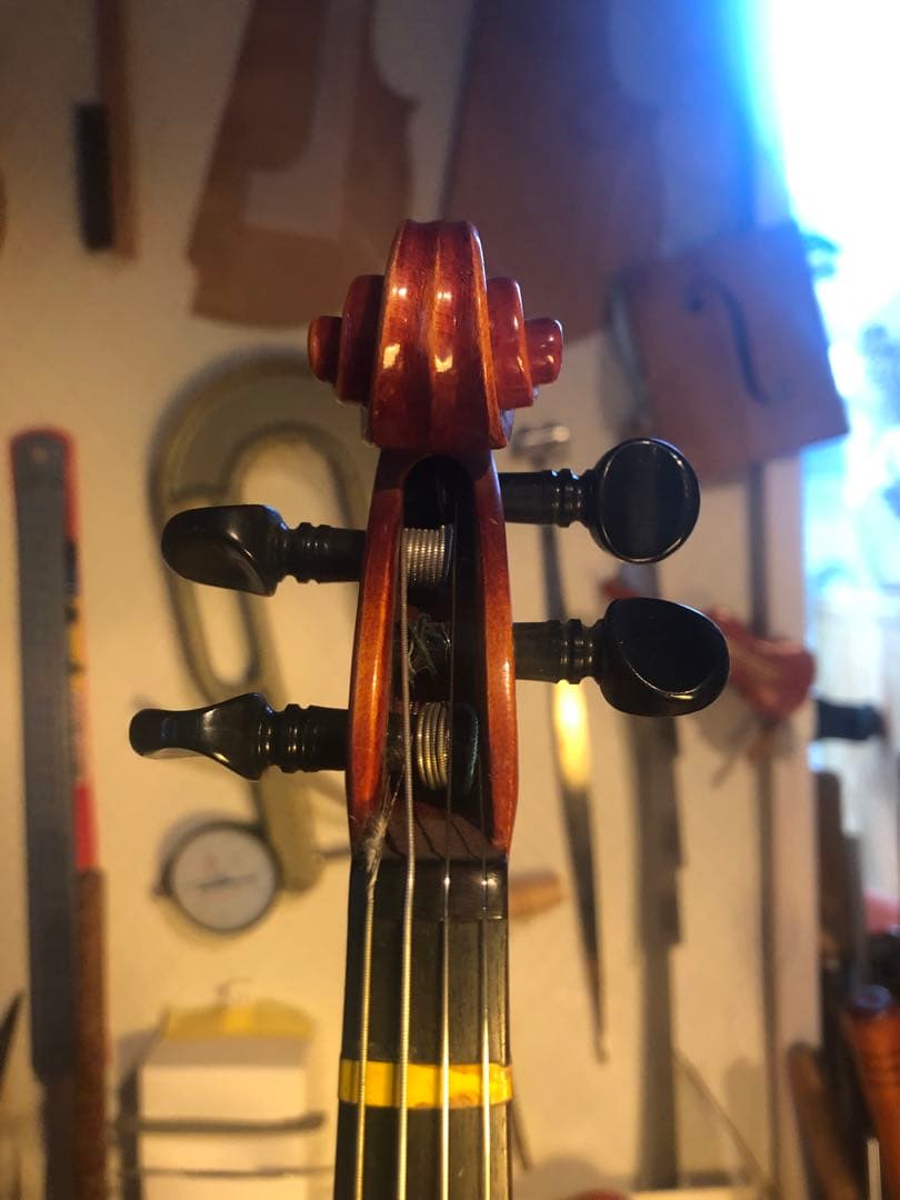 【駒&魂柱調整済】Suzuki分数バイオリンNo280 1/16 1989