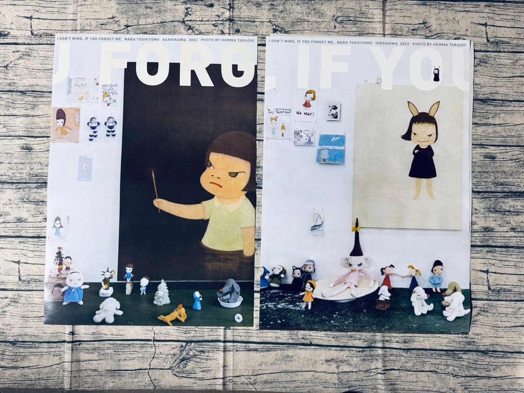 奈良美智IDON´T MIND, IFYOUFORGETMEポスター 5枚揃い